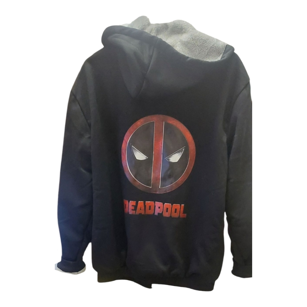 Unisex Deadpool Hoodie with zipper